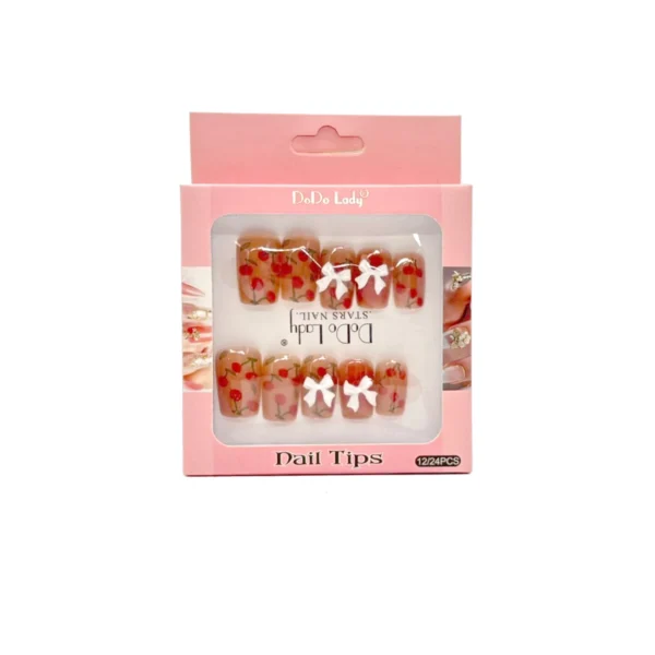 Uñas Moño 12 Pzas. | Dodo Lady