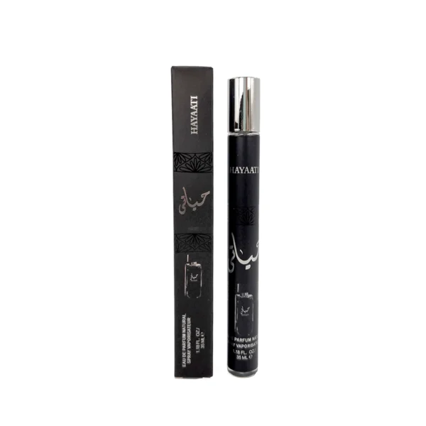 Perfume de Viaje Árabe Hayaati Negro 35ml