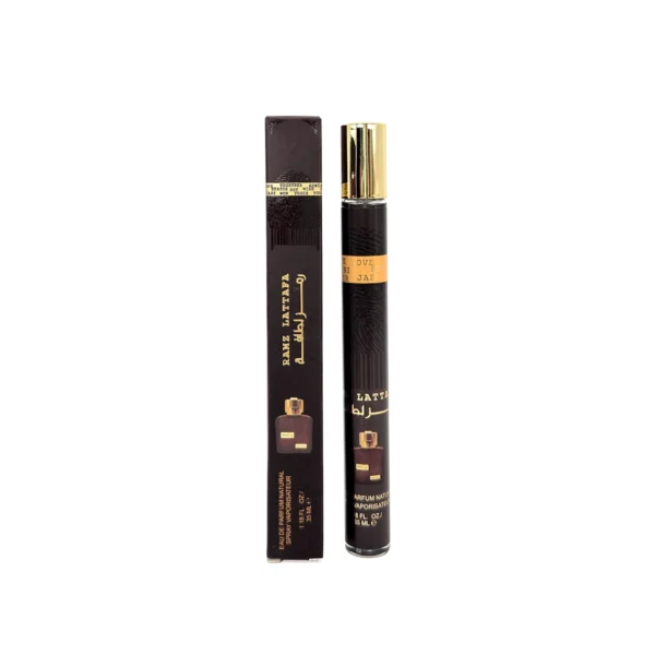 Perfume de Viaje Árabe Ramz Lattafa Marrón 35ml