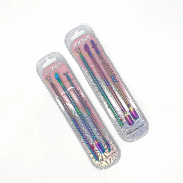 Set de Repujadores Tornasol para Uñas 3 Pzas. | M. Hong