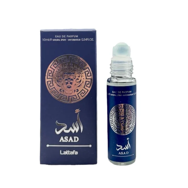 Perfume Árabe Roll-On Asad Zanzibar 10ml | Lattafa