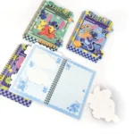 Cuaderno Stitch A5 36 Hojas Cierre Mágico