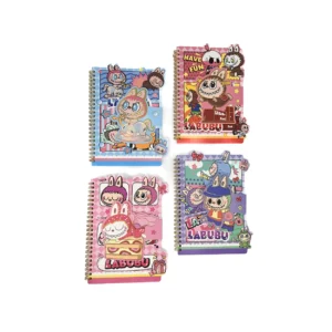 Cuaderno Labubu A5 36 Hojas Cierre Mágico
