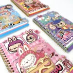 Cuaderno Labubu A5 36 Hojas Cierre Mágico