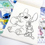Libro A4 para Colorear de Stitch 30 Hojas