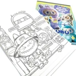 Libro A4 para Colorear de Labubu 30 Hojas
