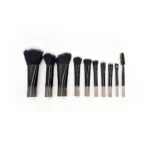 Set de Brochas 10 Pzas. & Estuche con Cierre