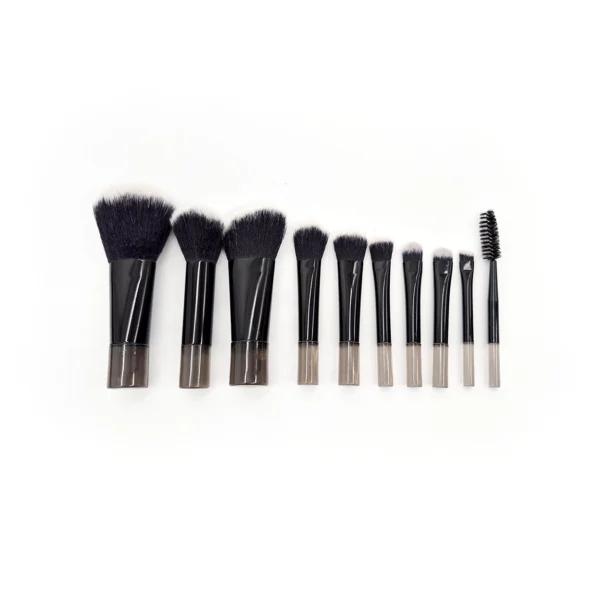 Set de Brochas 10 Pzas. & Estuche con Cierre