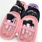 Set de Brochas 10 Pzas. & Estuche con Cierre