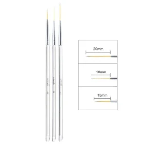 Pincel Liner Transparente | Kolinsky