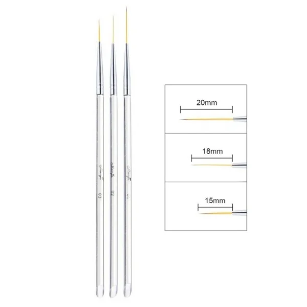 Pincel Liner Transparente | Kolinsky