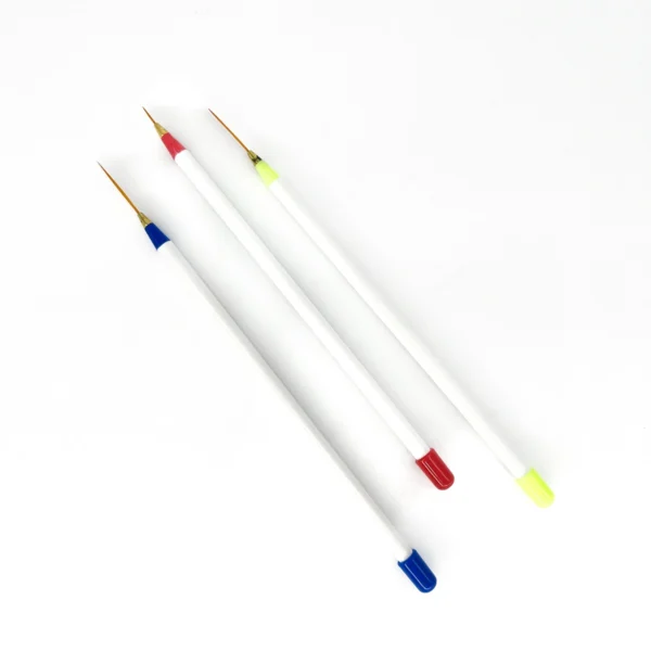 Pincel Liner para Manicura 3 Pzas.