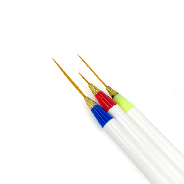 Pincel Liner para Manicura 3 Pzas.