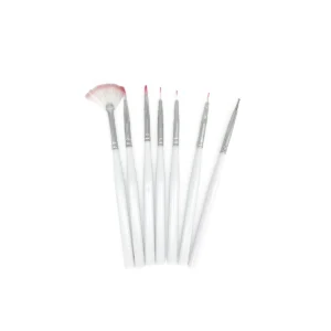 Set de Pinceles para Manicura 7 Pzas.