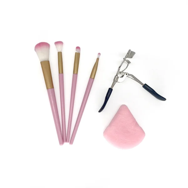 Kit de Brochas + Arqueador + Esponja 4 Pzas | Yilaika
