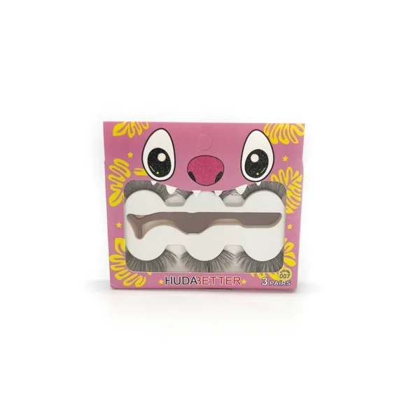 Pestañas Postizas 3 Pares + Pinza | Huada Beauty