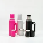 Termo de Acero Inox con Mate 1000ml + 180ml