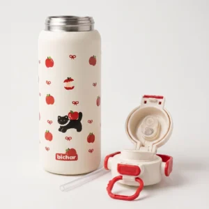 Botella Térmica Cute Cat con Manija 650ml