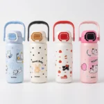 Botella Térmica Cute Cat con Manija 650ml