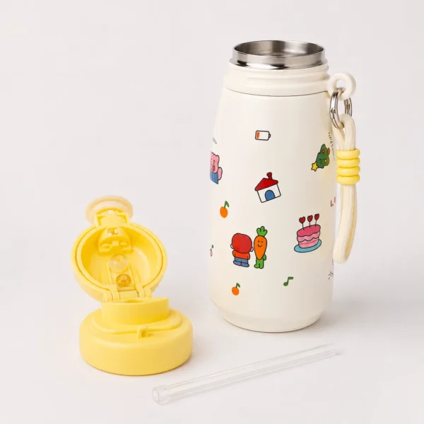 Botella con Tapa de Seguridad y Soga 720ml