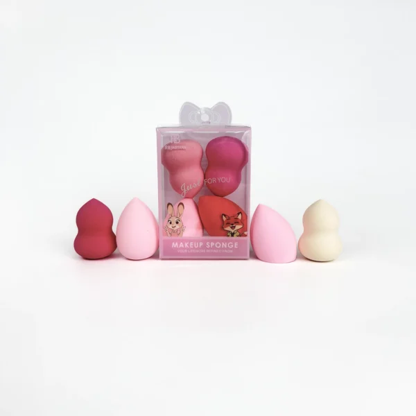 Set de 4 Esponjas de Maquillaje Zootopia