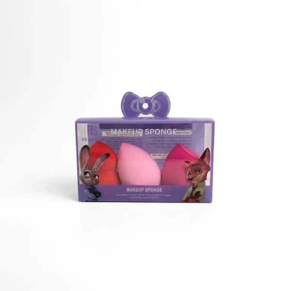 Set de 3 Esponjas de Maquillaje Zootopia
