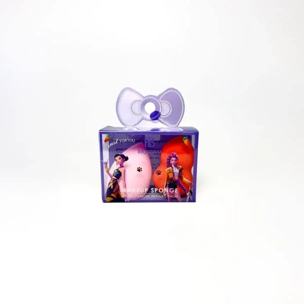 Set de 2 Esponjas de Maquillaje Guerreras K-Pop