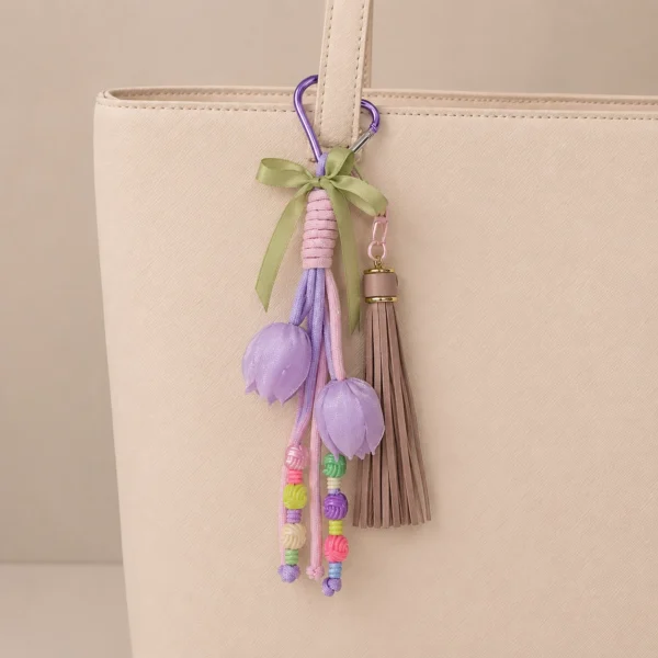 Llavero Charm Tulipan