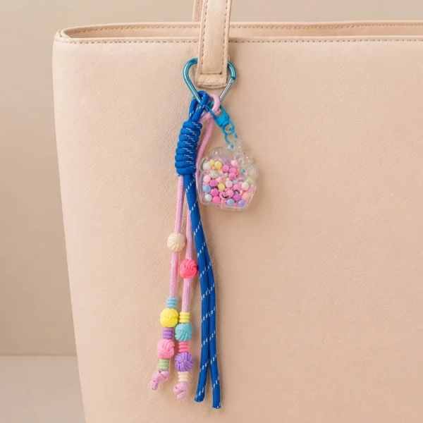 Charm Colgante con Cintas