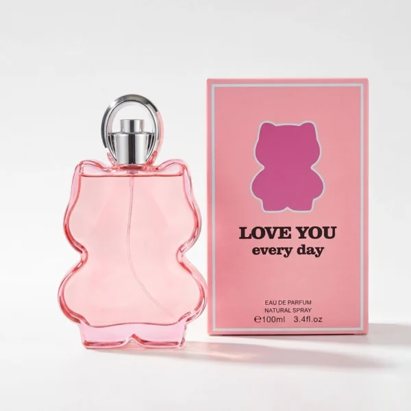 Perfume Love You Every Day Osito Rosa 100ml