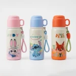 Botella Térmica Personajes Disney Doble Pico con Taza 520ml
