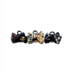 Broche Elegante Moño Tartán