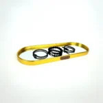 Set de 3 Colitas Negras con Moño Strass