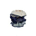 Scrunchies Glen Plaid con Borde Reforzado