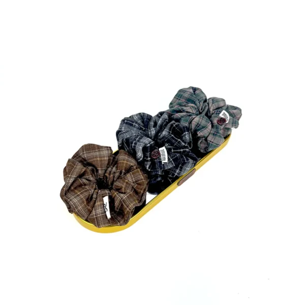 Scrunchies Glen Plaid