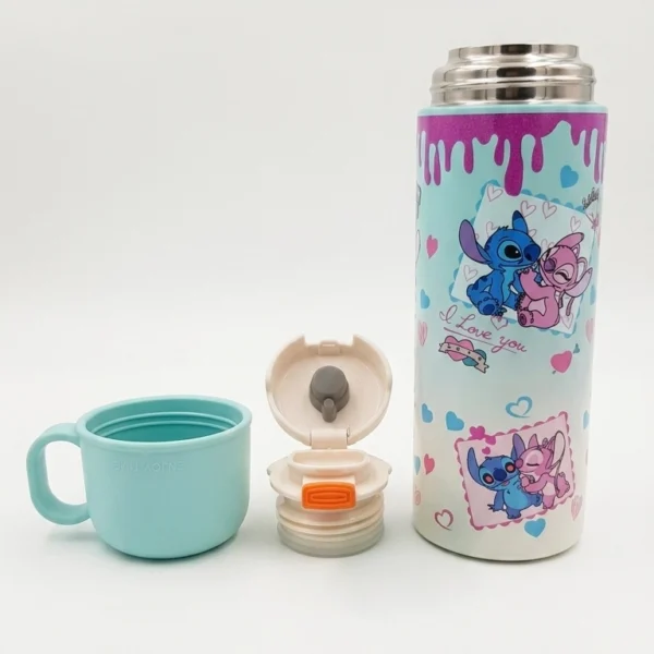 Termo con Taza Stitch 500ml