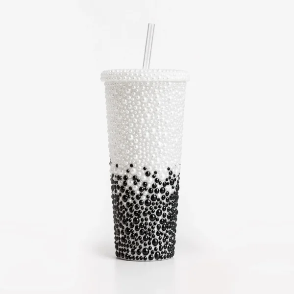 Vaso Perlado Degradado con Sorbete 650ml.