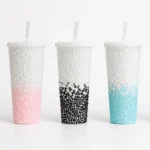 Vaso Perlado Degradado con Sorbete 650ml.
