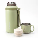 Termo con Taza Colores Pastel 600ml
