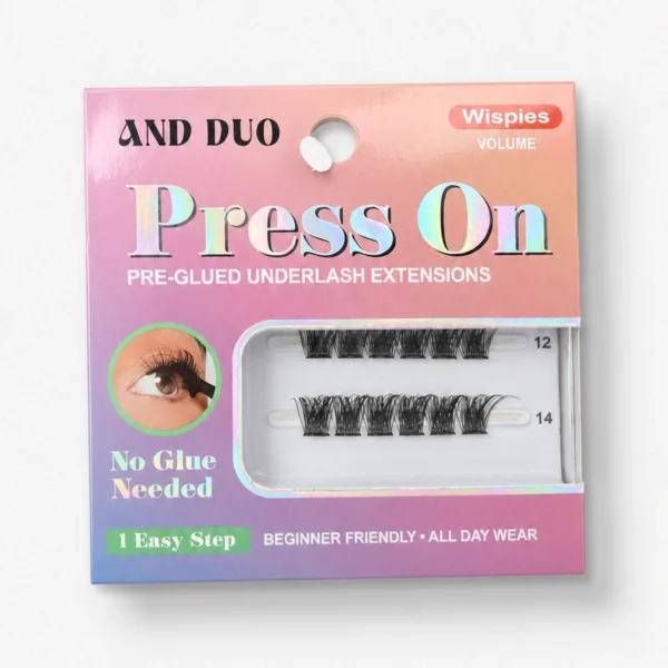 Pestañas Autoadhesivas Press On Wispies | And Duo