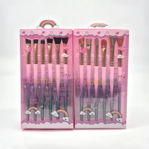 Set de Brochas Colorful You Rainbow