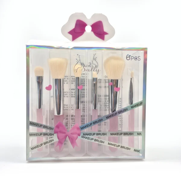 Set de Brochas Con Estuche Plegable Circular