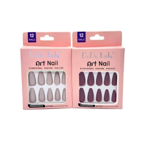 Uñas Postizas Matte Alemendra | Dodo Lady