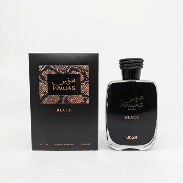 Perfume Arabe Hacuas Black 100ml