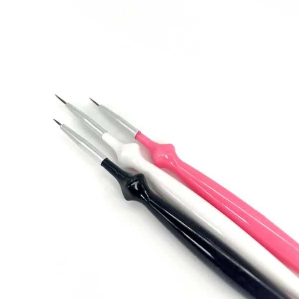 Set Pincel Liner para Nail Art 3 Pzas.