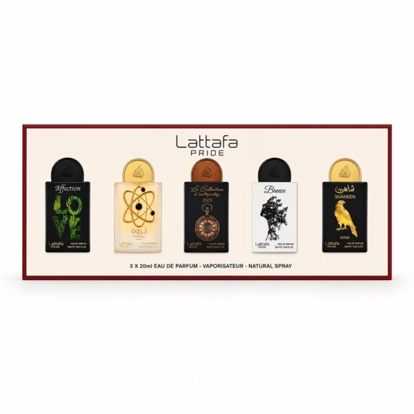 Set de Perfumes Árabes Pride 20Ml 5 Pzas.