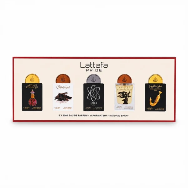 Set de Perfumes Árabes Pride 20Ml 5 Pzas.