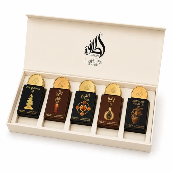 Set de Perfumes Árabes Pride 20Ml 5 Pzas.