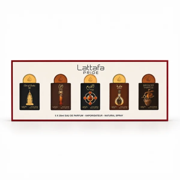 Set de Perfumes Árabes Pride 20Ml 5 Pzas.
