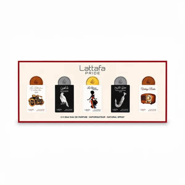 Set de Perfumes Árabes Pride 20Ml 5 Pzas.